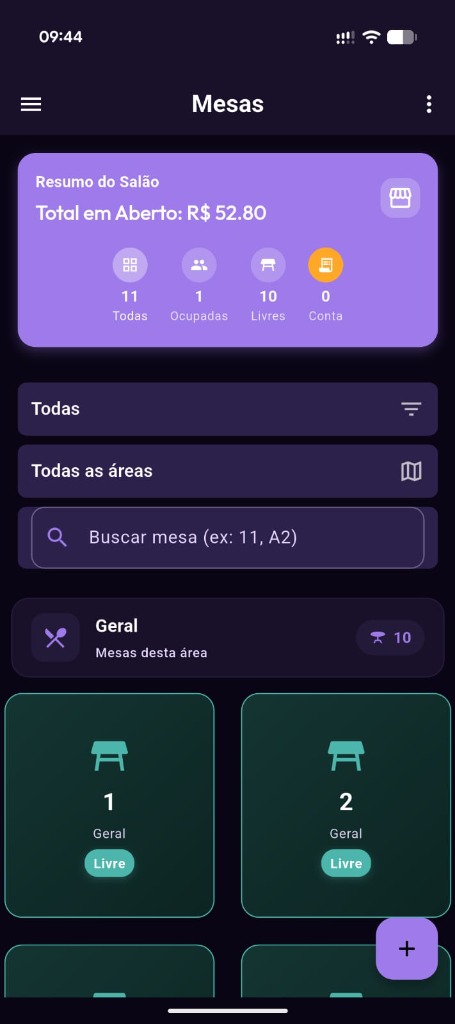 App Comanda Eletrônica